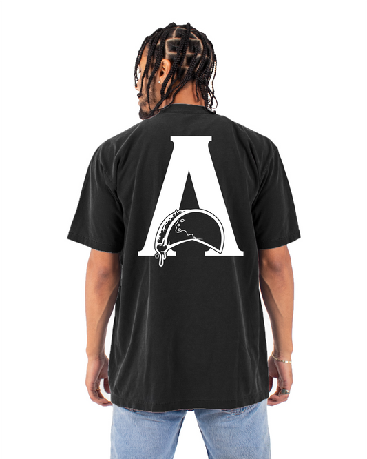 AT Black Oversized Tee