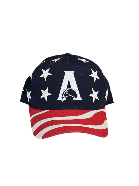 A Stars & Stripes hat